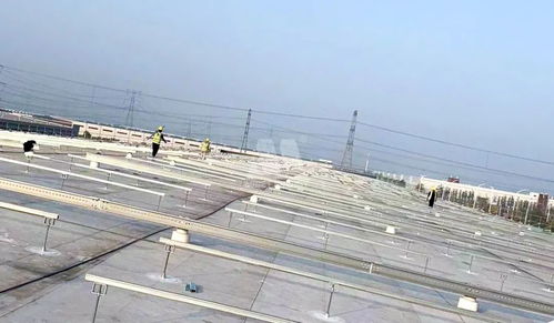 光耀绿能 迈贝特助力天津高新云数据中心TPO屋顶项目并网发电